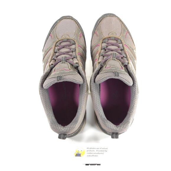 Eddie Bauer Weatheredge Outdoor Lace Up Hiking Shoe Womens Size 10 Gray - Picture 6 of 9